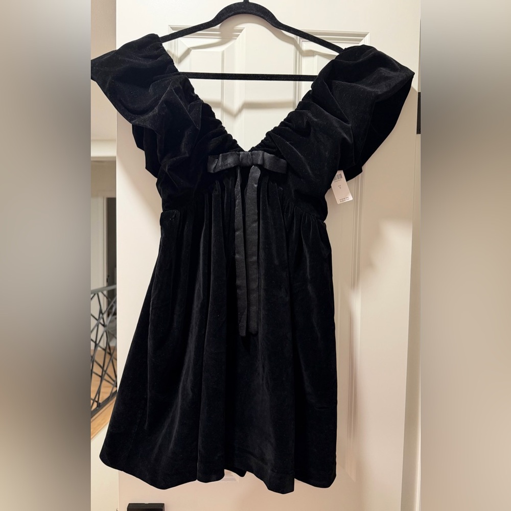 Endless Rose Black Mini Dress